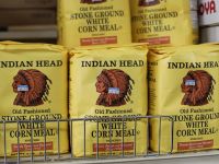 INDIAN HEAD Old Fashioned  STONE GROUND  WHITE  CORN MEAL