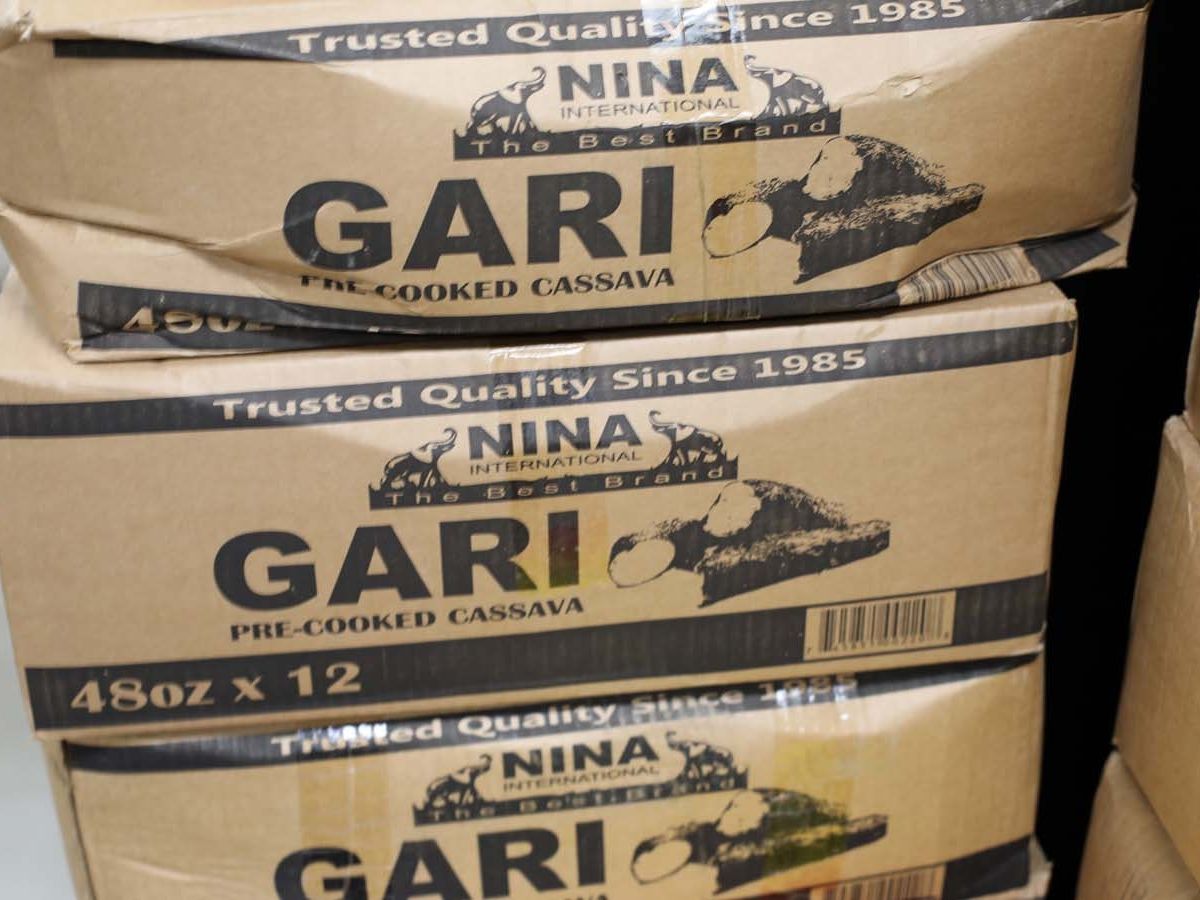 NINA INTERNATLONAL GARI  PRE-COOKED CASSAVA